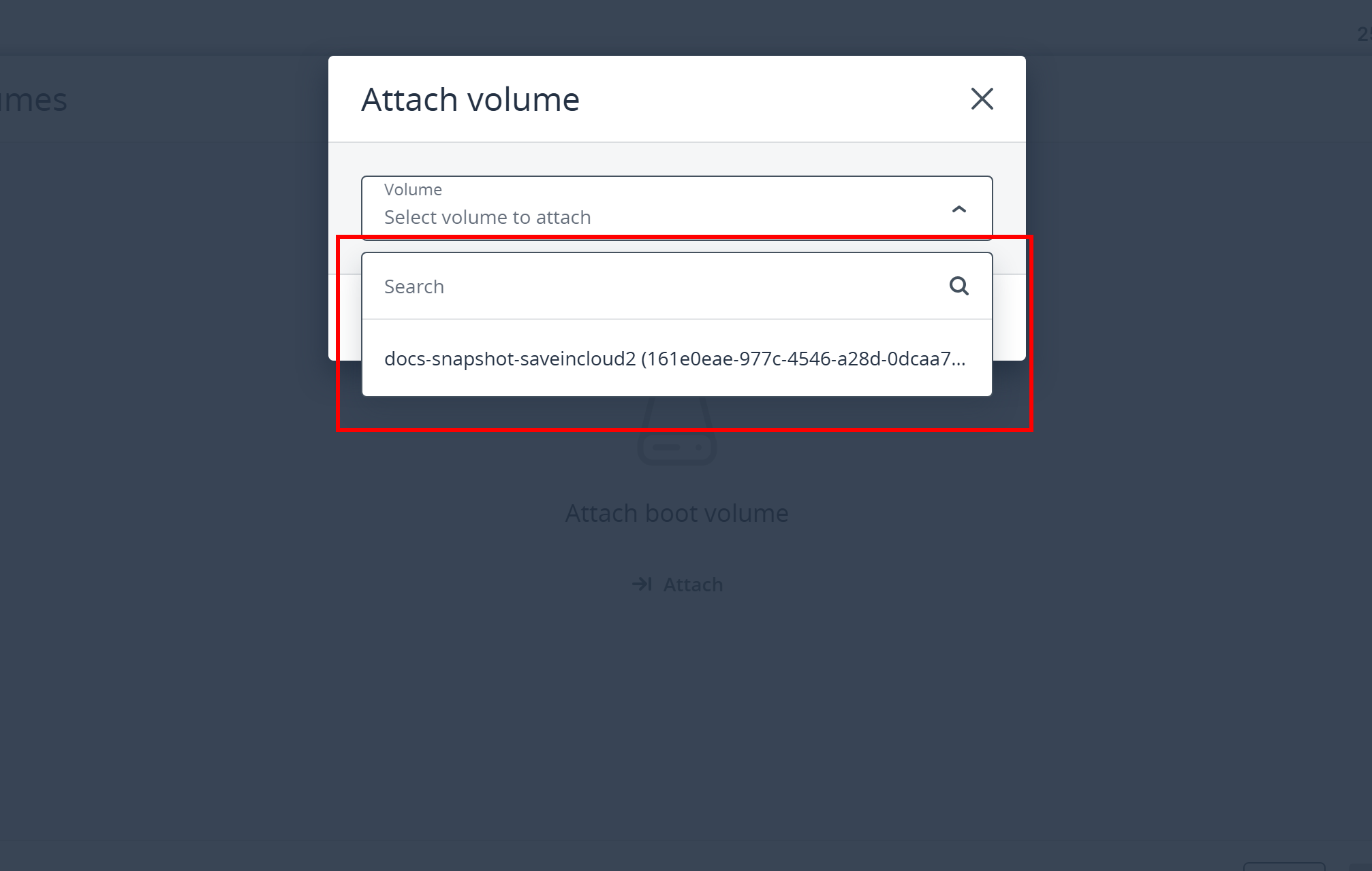 Deploy por volume