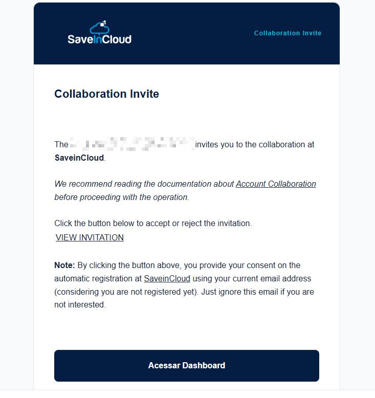 Exemplo de e-mail de convite para uma equipe
