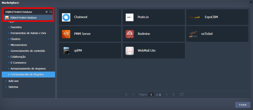 Marketplace HQBird Firebird Database