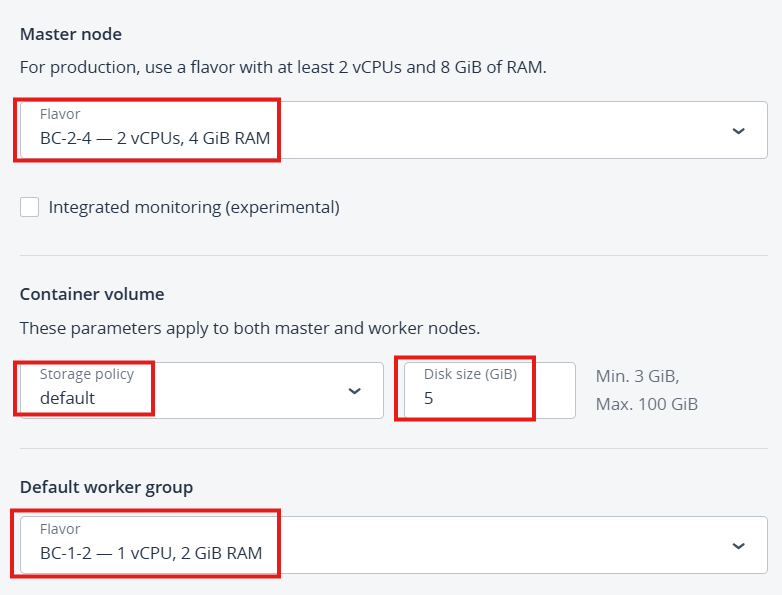 Nodes Kubernetes