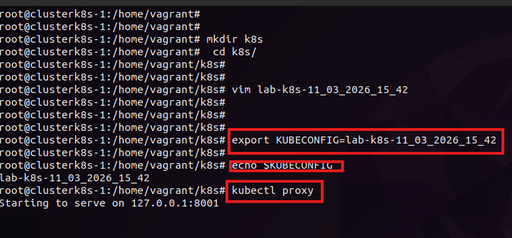 CLI Kubectl
